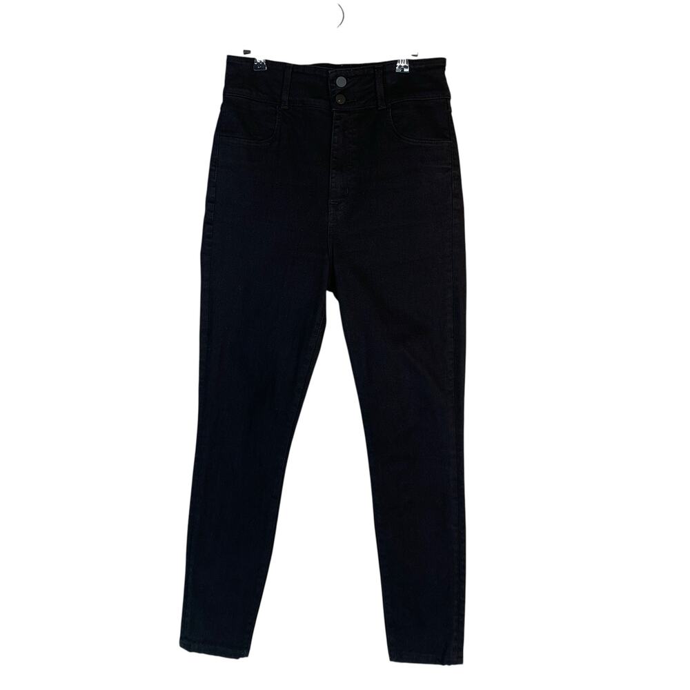 J BRAND @HoskElsa High Rise Skinny Jeans Black Women’s Size 30 Stretch Casual